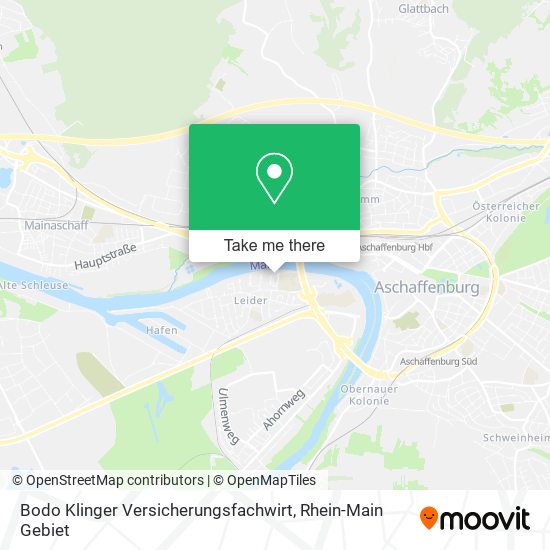 Bodo Klinger Versicherungsfachwirt map