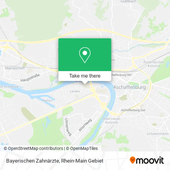 Карта Bayerischen Zahnärzte