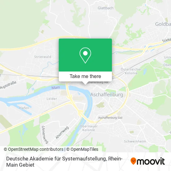 Карта Deutsche Akademie für Systemaufstellung