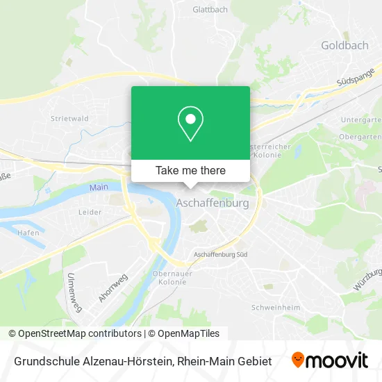 Карта Grundschule Alzenau-Hörstein