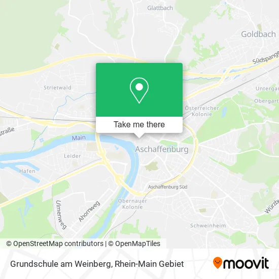 Карта Grundschule am Weinberg