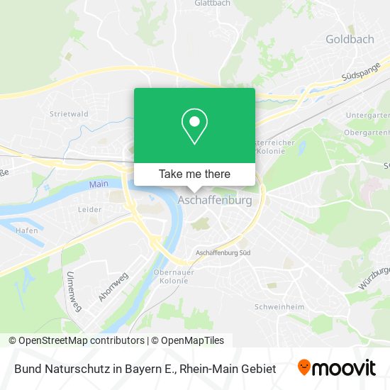 Bund Naturschutz in Bayern E. map