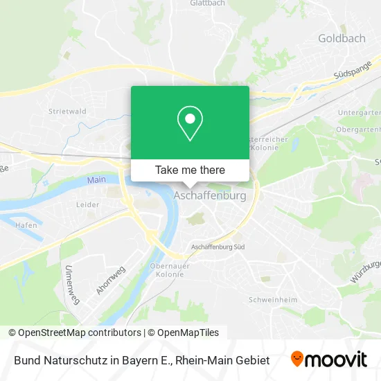 Карта Bund Naturschutz in Bayern E.