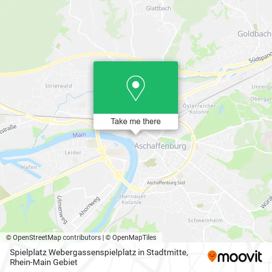 Карта Spielplatz Webergassenspielplatz in Stadtmitte