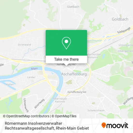 Römermann Insolvenzverwalter Rechtsanwaltsgesellschaft map