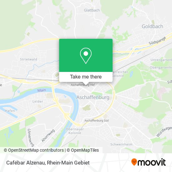 Карта Cafébar Alzenau