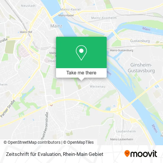 Карта Zeitschrift für Evaluation