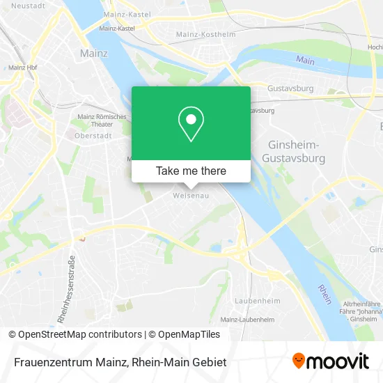 Карта Frauenzentrum Mainz