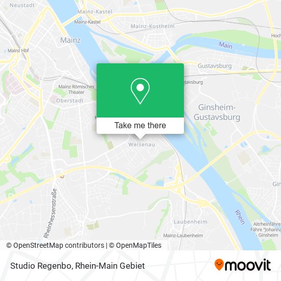 Studio Regenbo map