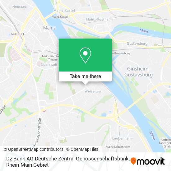 Dz Bank AG Deutsche Zentral Genossenschaftsbank map
