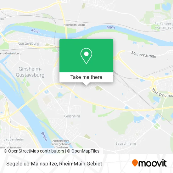 Карта Segelclub Mainspitze