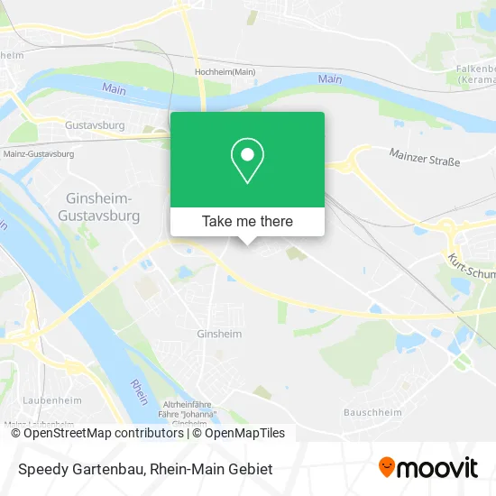 Карта Speedy Gartenbau