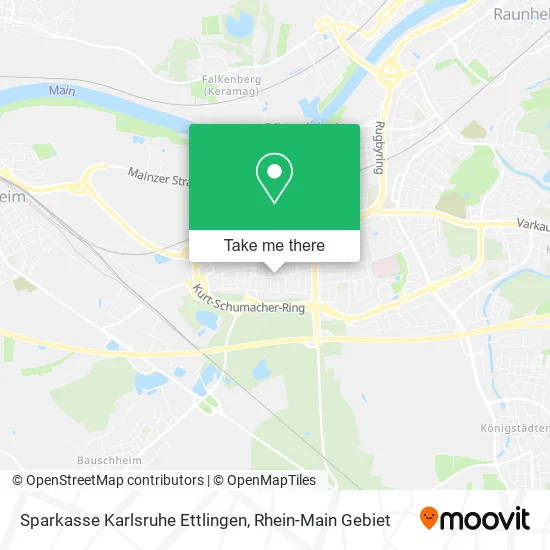 Карта Sparkasse Karlsruhe Ettlingen