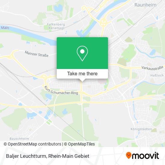 Карта Baljer Leuchtturm