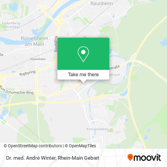Dr. med. André Winter map