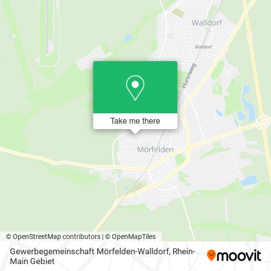 Gewerbegemeinschaft Mörfelden-Walldorf map