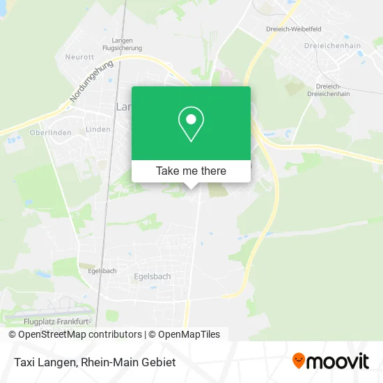 Карта Taxi Langen