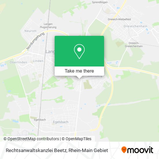 Rechtsanwaltskanzlei Beetz map