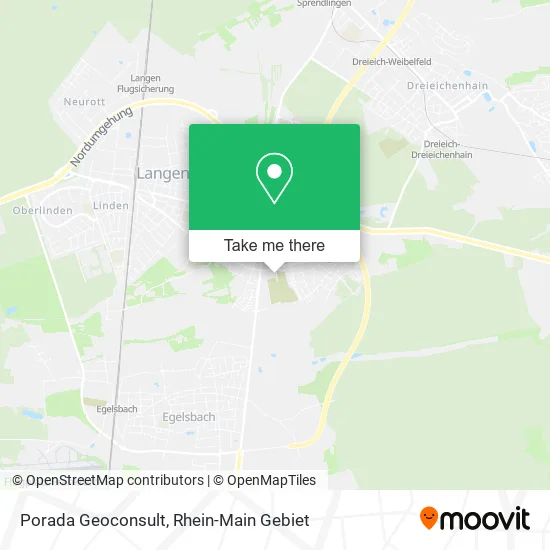 Карта Porada Geoconsult
