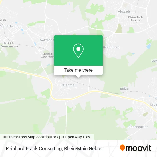 Карта Reinhard Frank Consulting