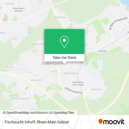 Карта Fischzucht Inhoff