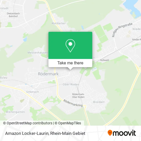 Карта Amazon Locker-Laurin