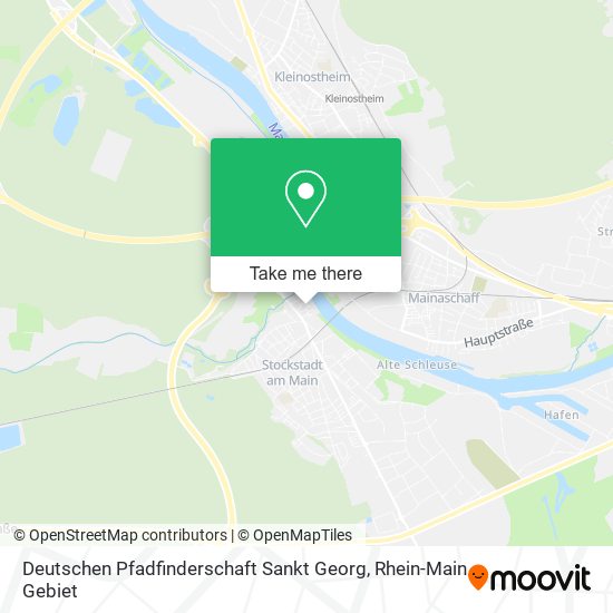 Deutschen Pfadfinderschaft Sankt Georg map