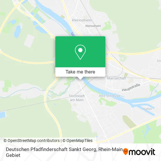 Карта Deutschen Pfadfinderschaft Sankt Georg