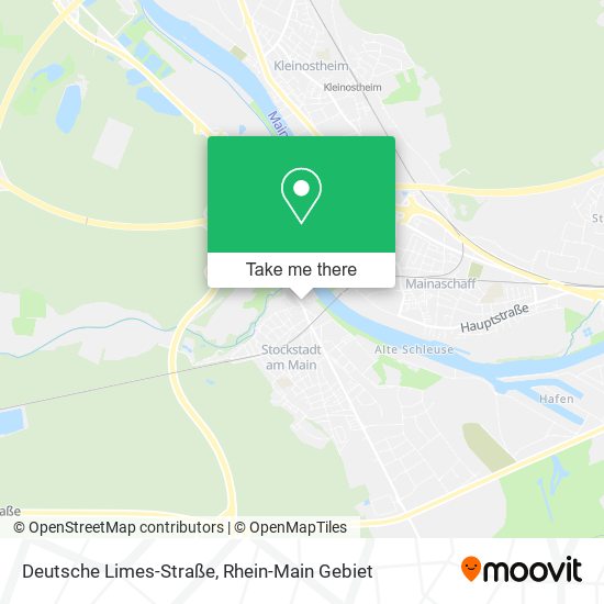 Deutsche Limes-Straße map