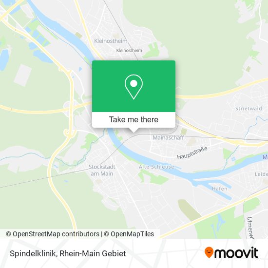 Карта Spindelklinik
