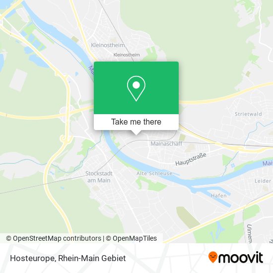 Карта Hosteurope