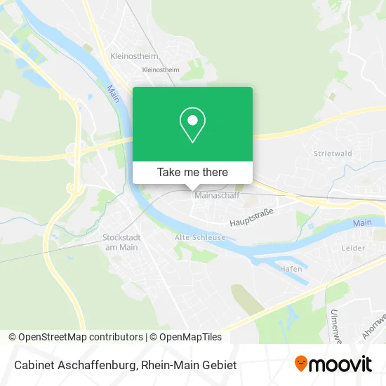 Карта Cabinet Aschaffenburg