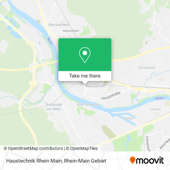 Карта Haustechnik Rhein Main