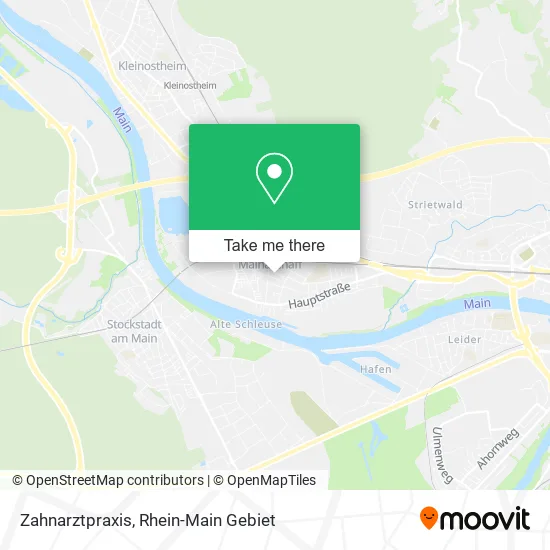 Карта Zahnarztpraxis