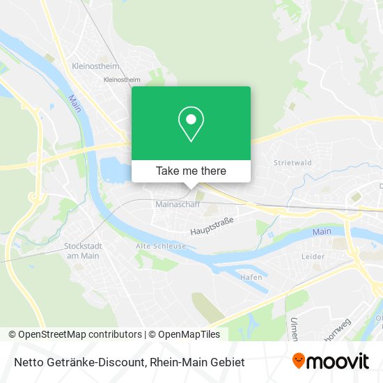 Netto Getränke-Discount map