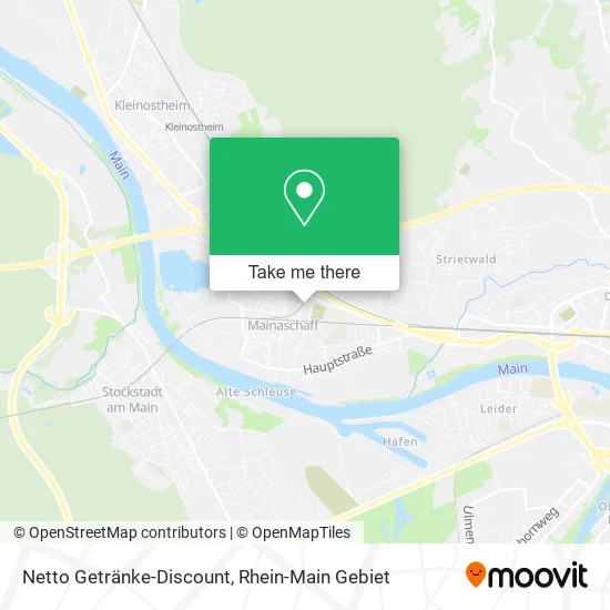 Карта Netto Getränke-Discount