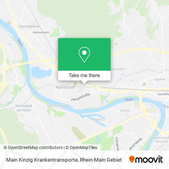 Карта Main Kinzig Krankentransporte