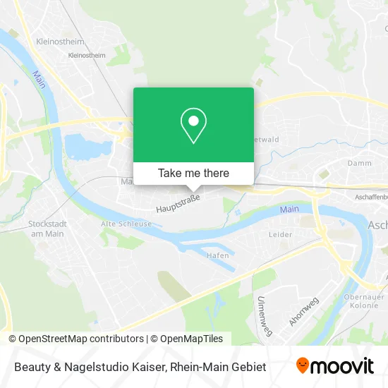 Карта Beauty & Nagelstudio Kaiser