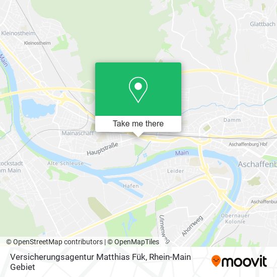 Versicherungsagentur Matthias Fük map
