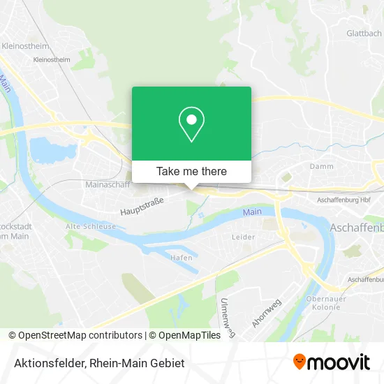 Карта Aktionsfelder