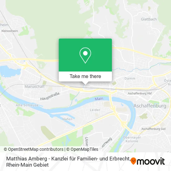 Карта Matthias Amberg - Kanzlei für Familien- und Erbrecht