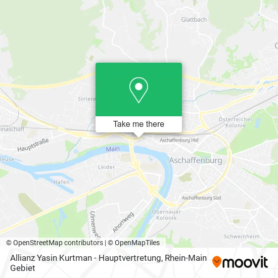 Карта Allianz Yasin Kurtman - Hauptvertretung