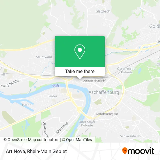 Карта Art Nova