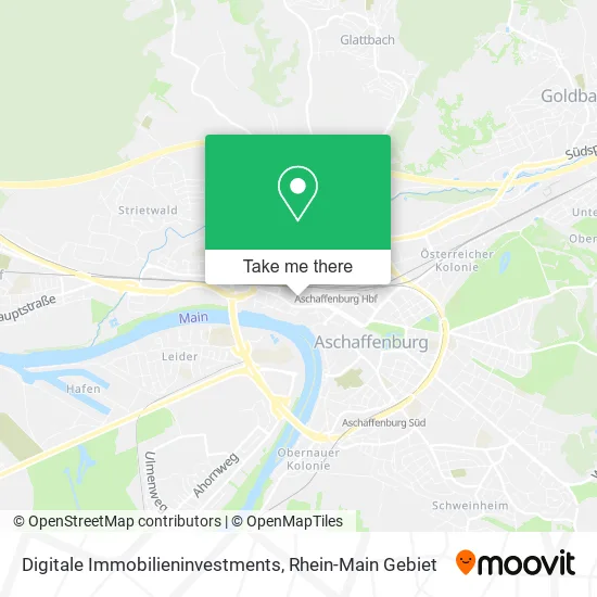 Карта Digitale Immobilieninvestments