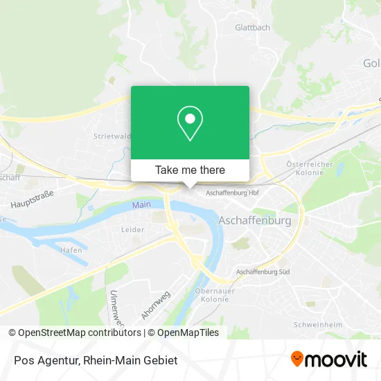Карта Pos Agentur