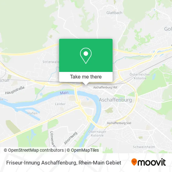 Карта Friseur-Innung Aschaffenburg
