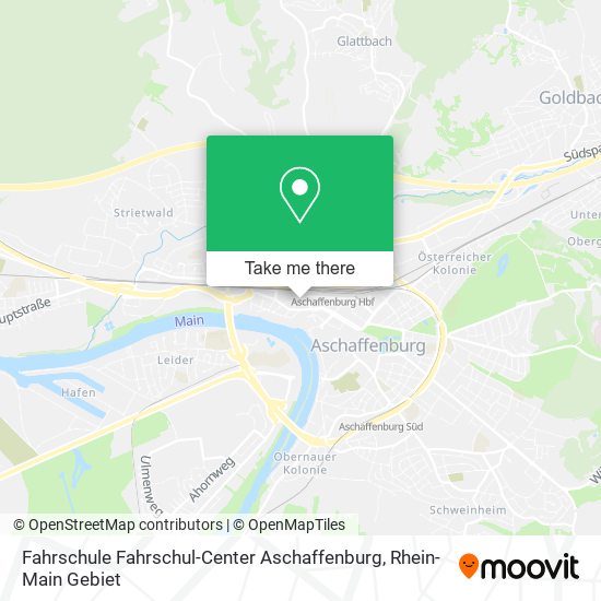 Fahrschule Fahrschul-Center Aschaffenburg map