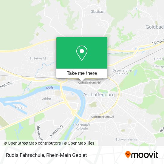 Карта Rudis Fahrschule