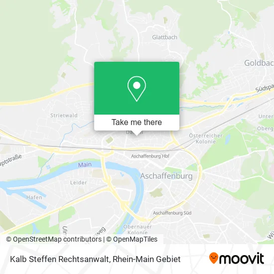 Карта Kalb Steffen Rechtsanwalt