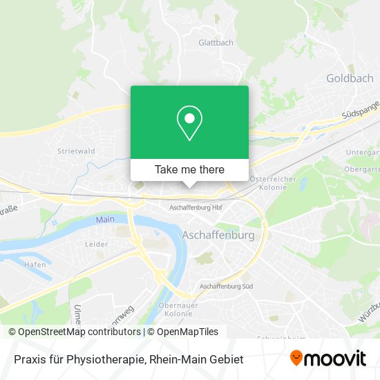 Praxis für Physiotherapie map